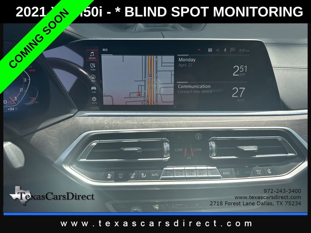 Used 2021 BMW X7 M50i w/ Dynamic Handling Package AWD/4WD image 8