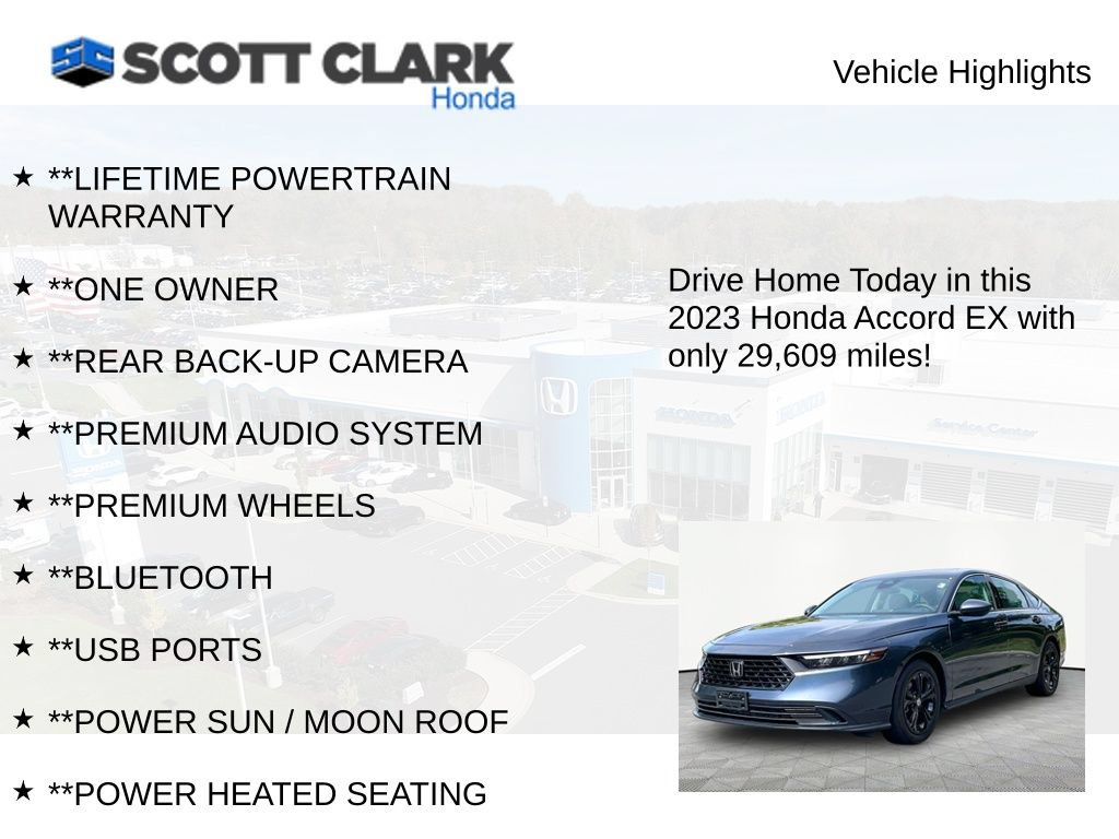 Used 2023 Honda Accord EX image 11