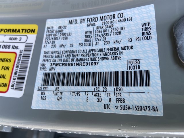 Used 2022 Ford Bronco Sport Big Bend w/ Convenience Package image 32