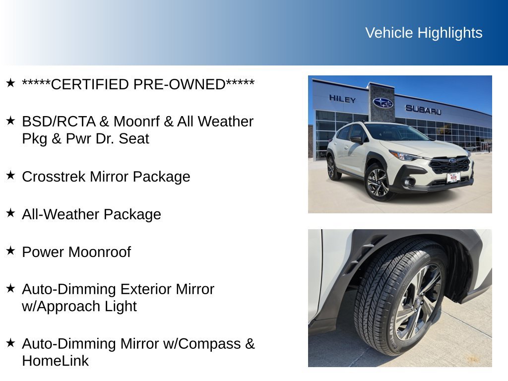 Certified 2024 Subaru Crosstrek 2.0i Premium AWD/4WD image 5