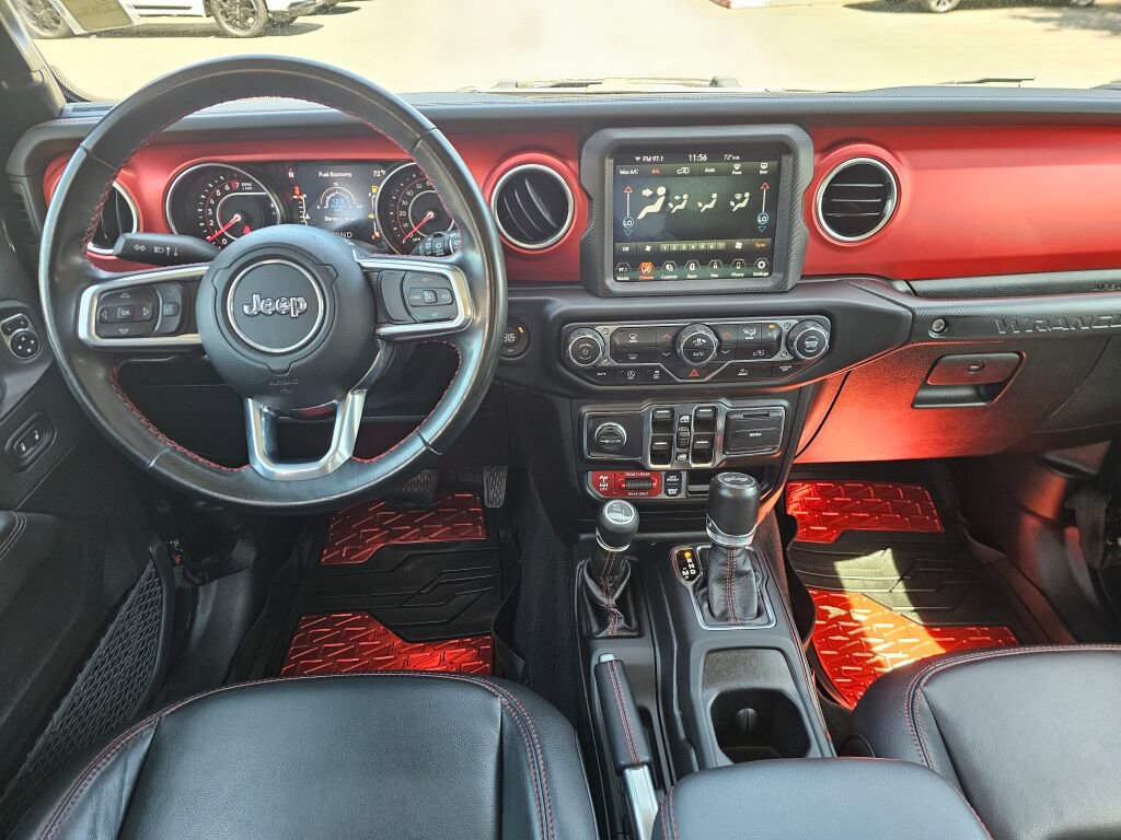 Used 2021 Jeep Wrangler Unlimited Rubicon w/ Uconnect 4C Nav & Sound Group AWD/4WD image 23