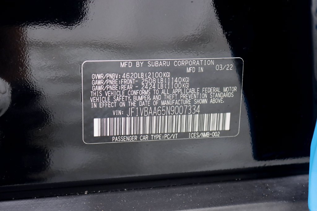 Used 2022 Subaru WRX AWD/4WD image 34