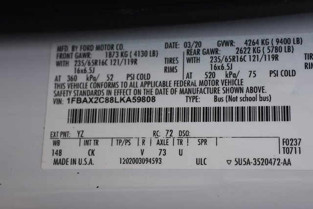 Used 2020 Ford Transit 350 XLT image 24
