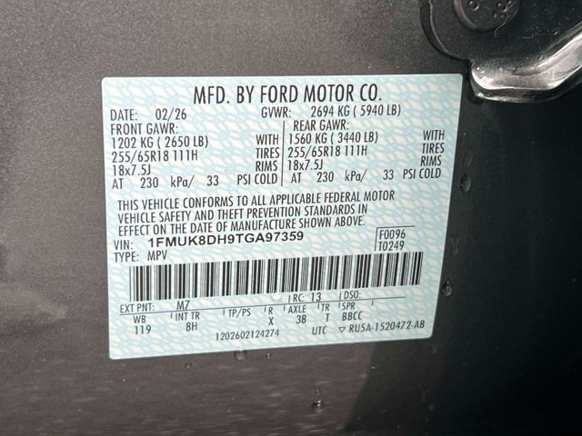 Used 2026 Ford Explorer Active AWD/4WD image 25