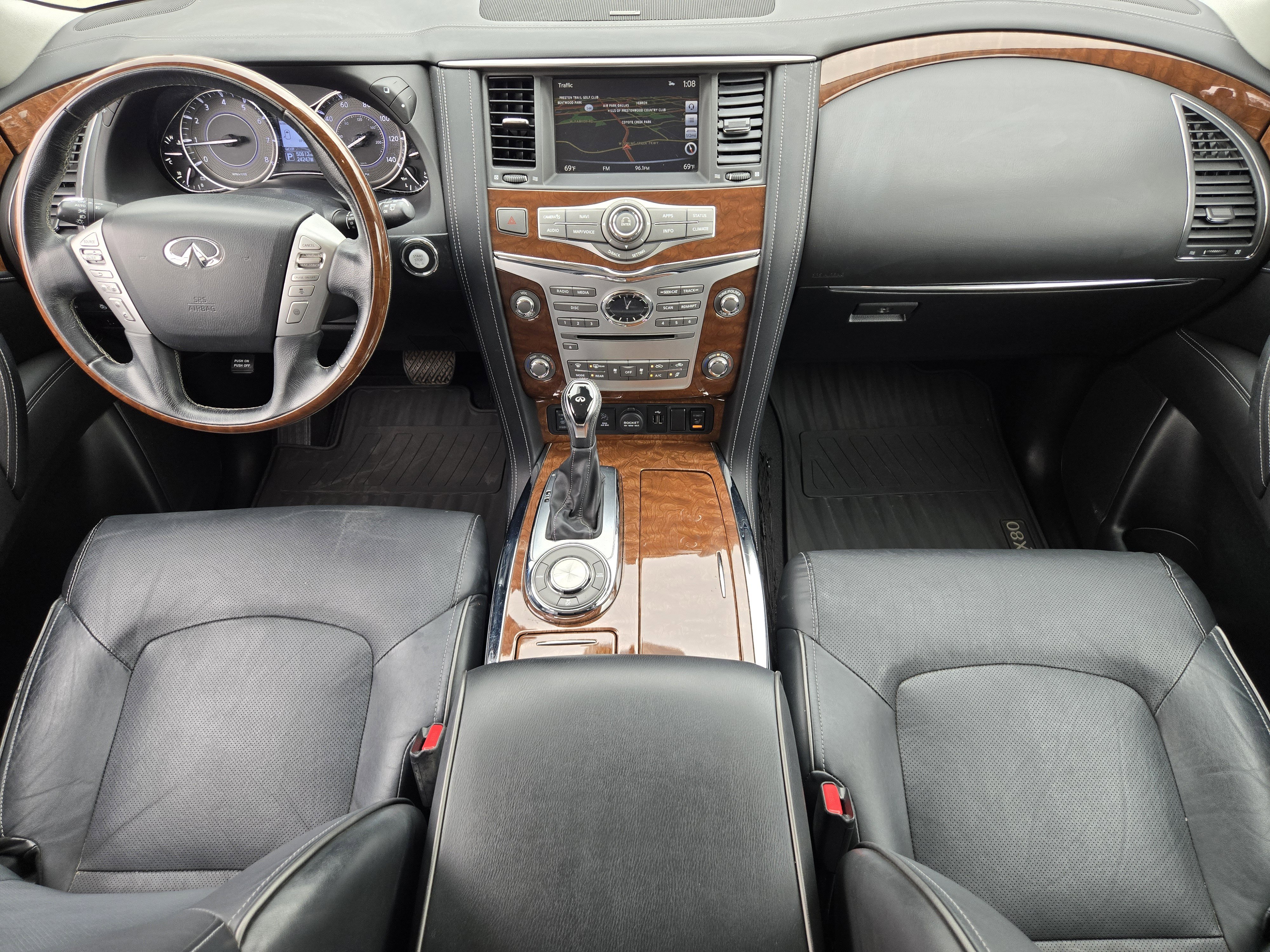Used 2019 INFINITI QX80 Luxe w/ Proassist Package image 27