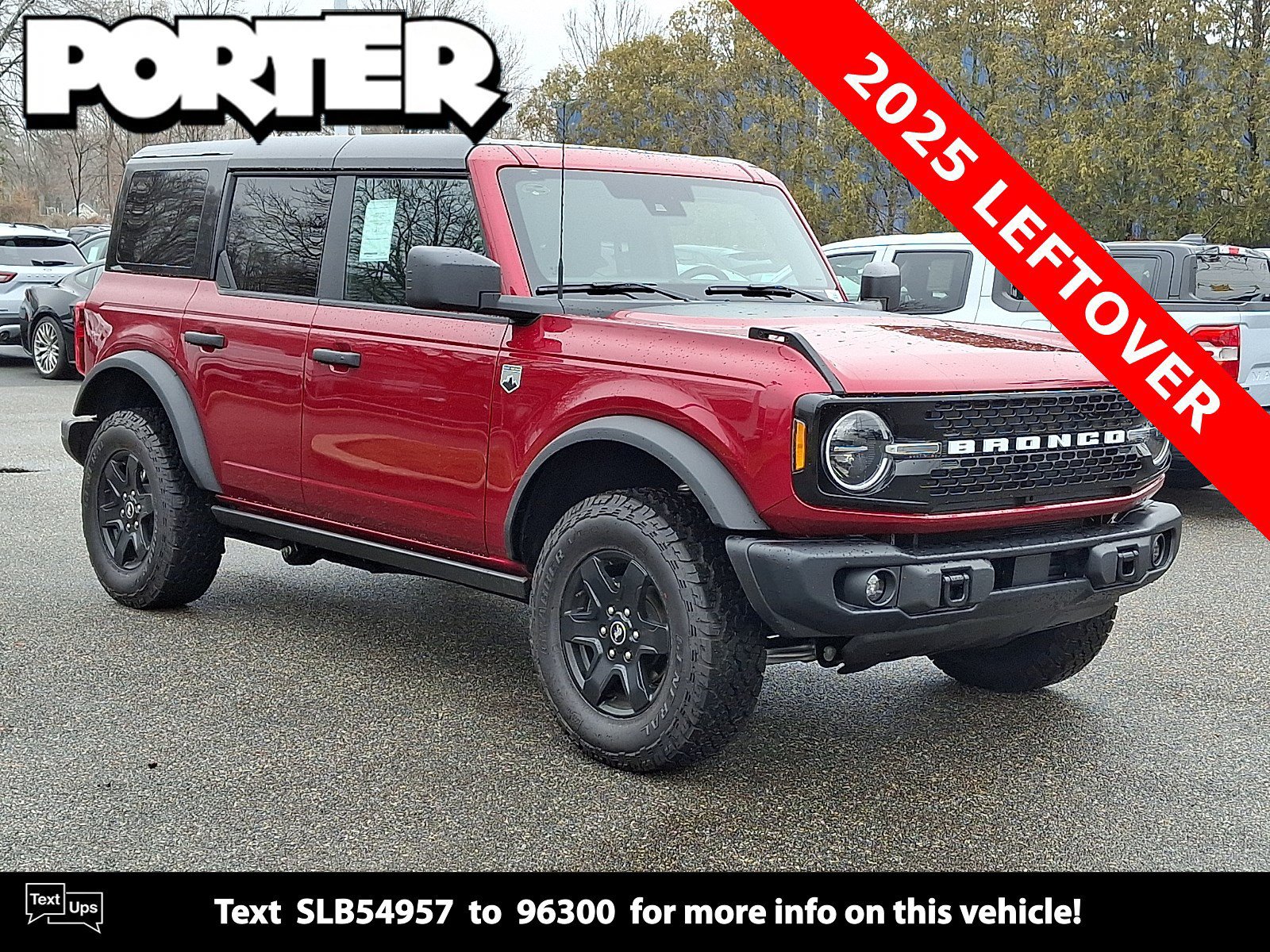 New 2025 Ford Bronco Big Bend w/ Black Diamond Package