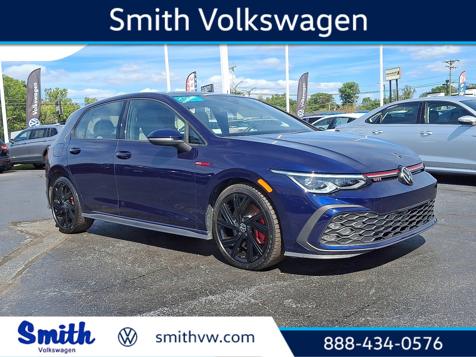 Certified 2023 Volkswagen GTI SE w/ SE Leather Package image 1