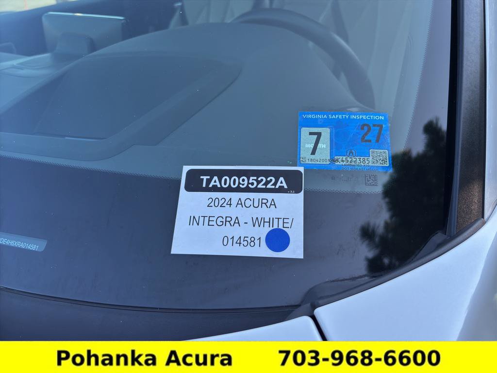 Certified 2024 Acura Integra A-Spec FWD image 37