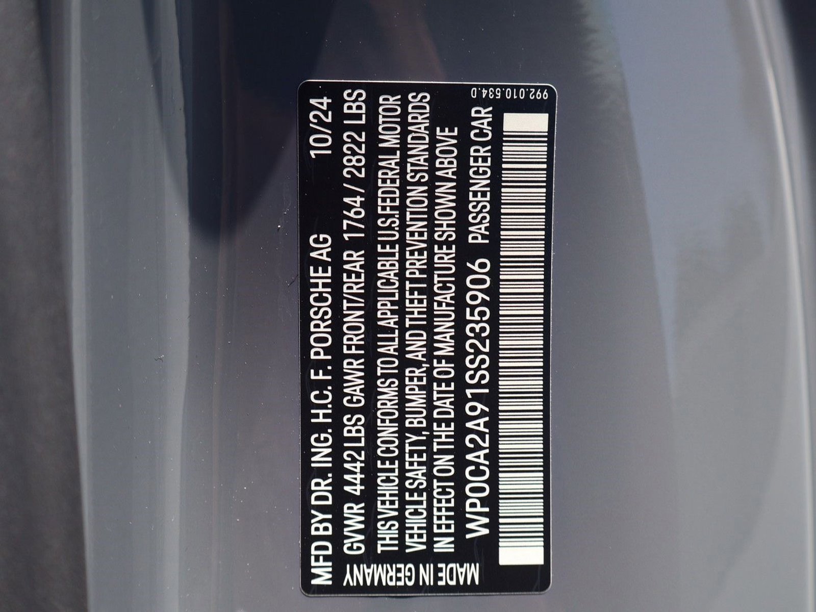 Certified 2025 Porsche 911 Carrera RWD image 27