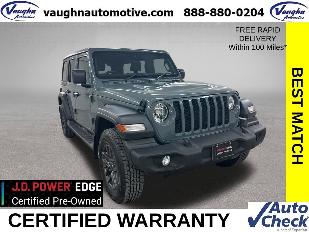 Used 2024 Jeep Wrangler Unlimited Sport w/ Convenience Group image 1
