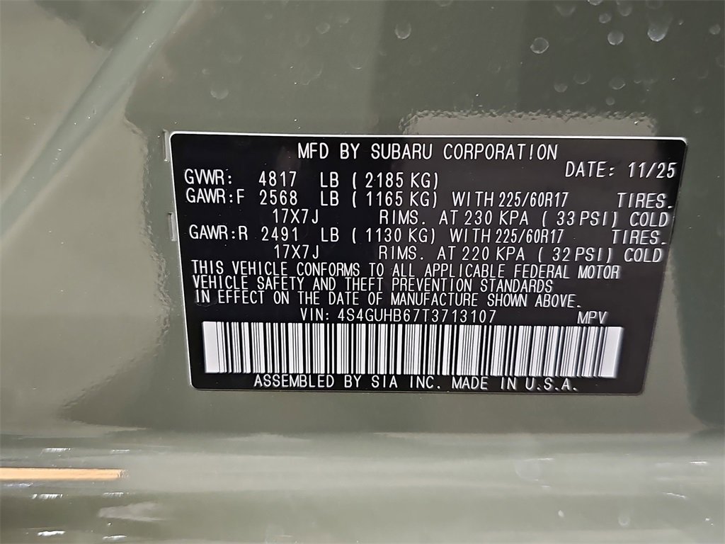 New 2026 Subaru Crosstrek 2.5i image 33