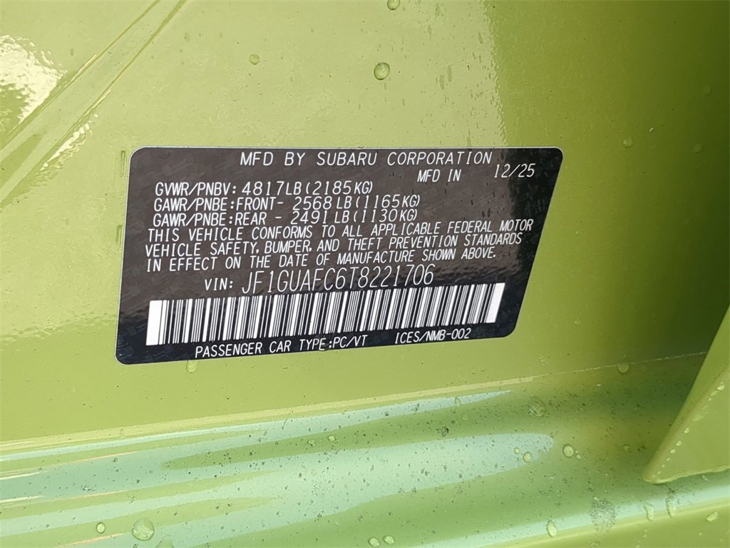 New 2026 Subaru Impreza 2.0i Sport image 32