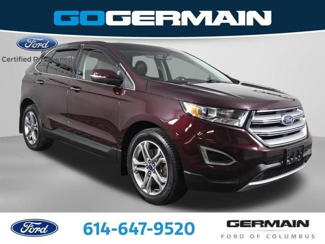 Certified 2017 Ford Edge Titanium w/ Equipment Group 301A image 4