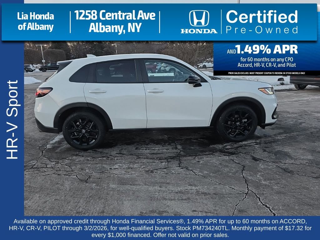 Certified 2023 Honda HR-V Sport image 8