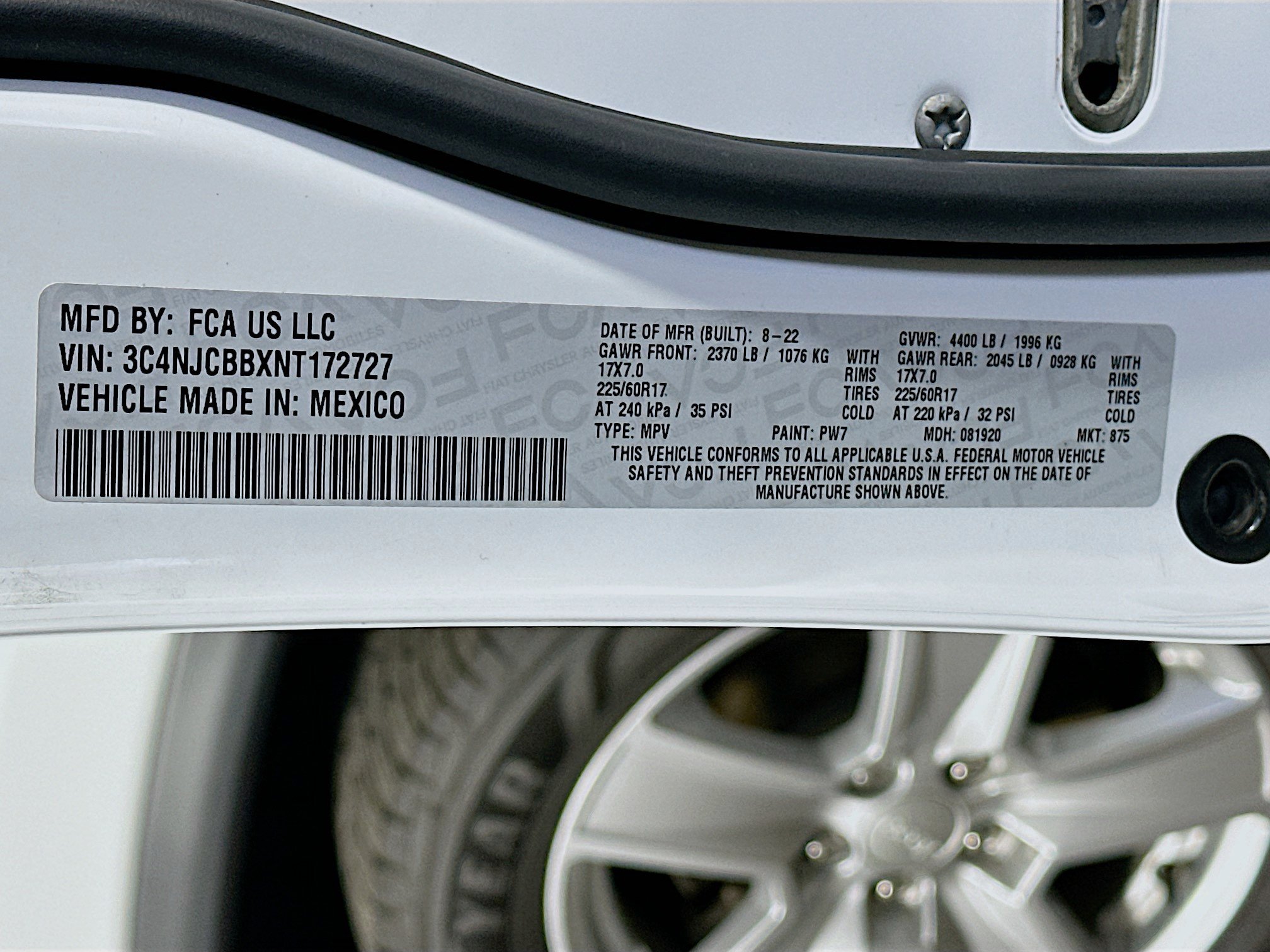 Used 2022 Jeep Compass Latitude FWD image 12