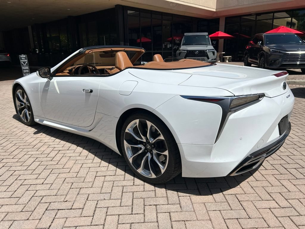 Certified 2021 Lexus LC 500 Convertible w/ Touring Package RWD image 5