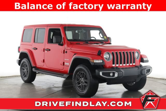 Used 2022 Jeep Wrangler Unlimited Sahara w/ Cold Weather Group AWD/4WD image 1