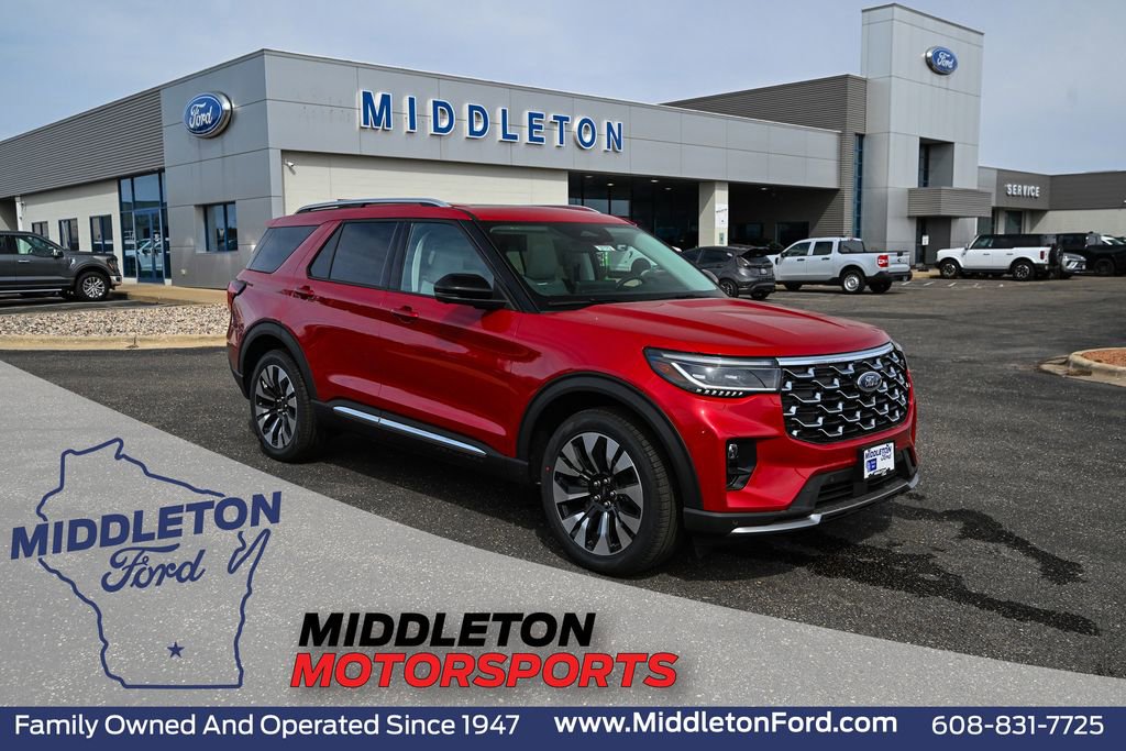 New 2026 Ford Explorer Platinum w/ LUX Leather Package AWD/4WD image 1