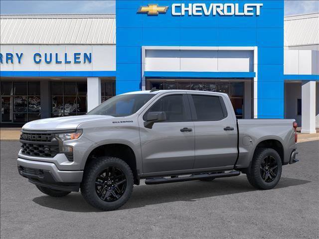 New 2026 Chevrolet Silverado 1500 Custom w/ Turbomax Blackout Package RWD image 2
