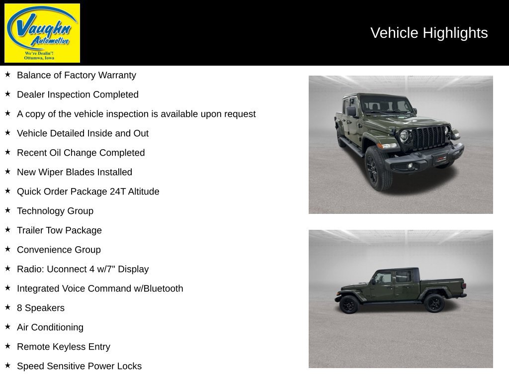 Used 2022 Jeep Gladiator Sport AWD/4WD image 2