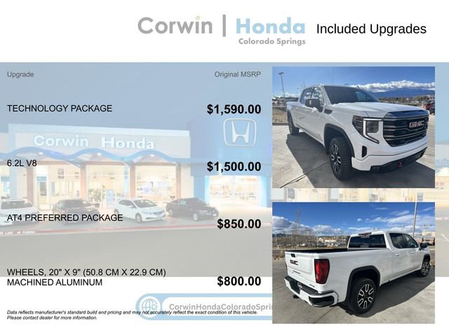 Used 2023 GMC Sierra 1500 AT4 w/ Technology Package image 4
