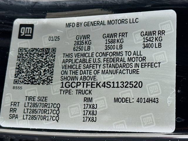 Used 2025 Chevrolet Colorado ZR2 AWD/4WD image 16