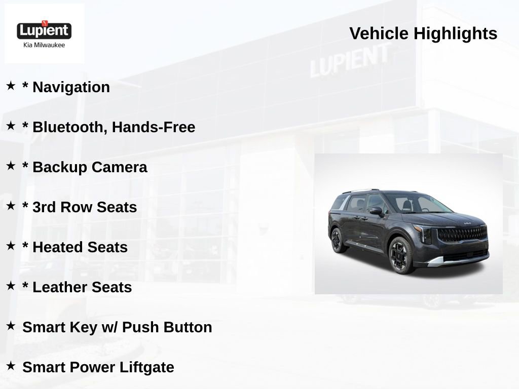 New 2026 Kia Carnival EX FWD image 5
