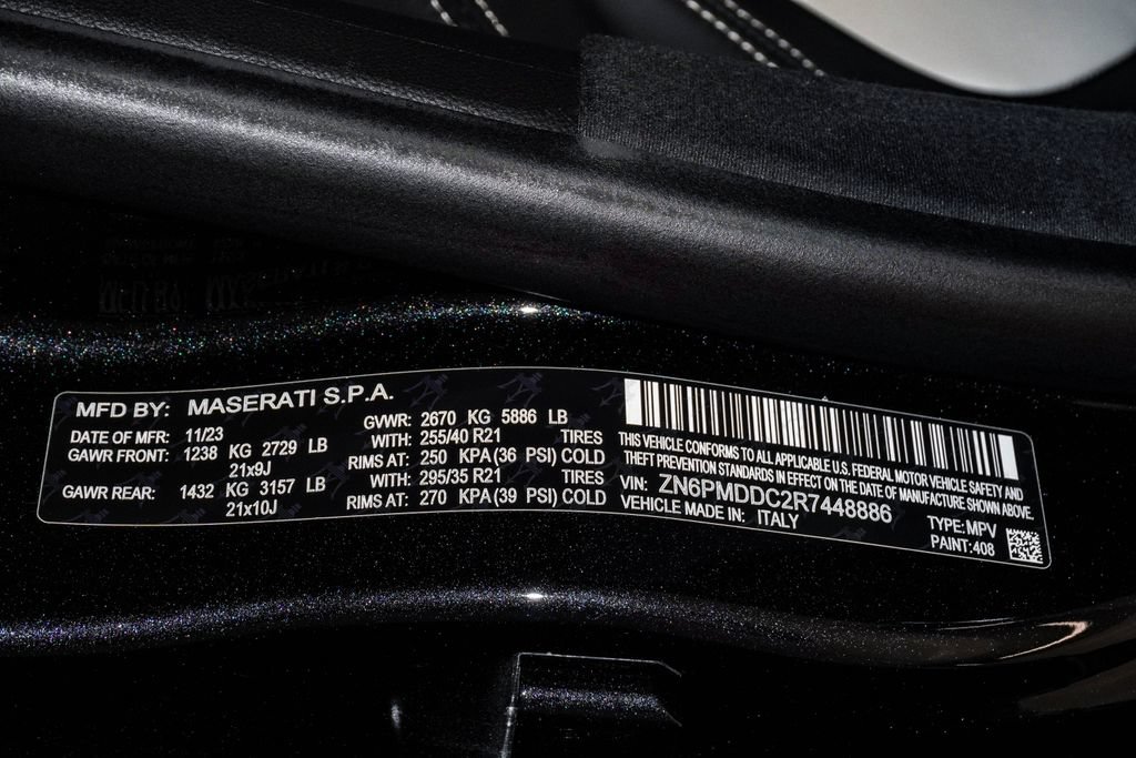 Certified 2024 Maserati Grecale Modena AWD/4WD image 29