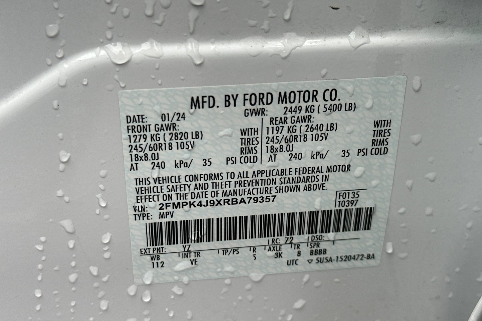 Used 2024 Ford Edge SEL AWD/4WD image 29