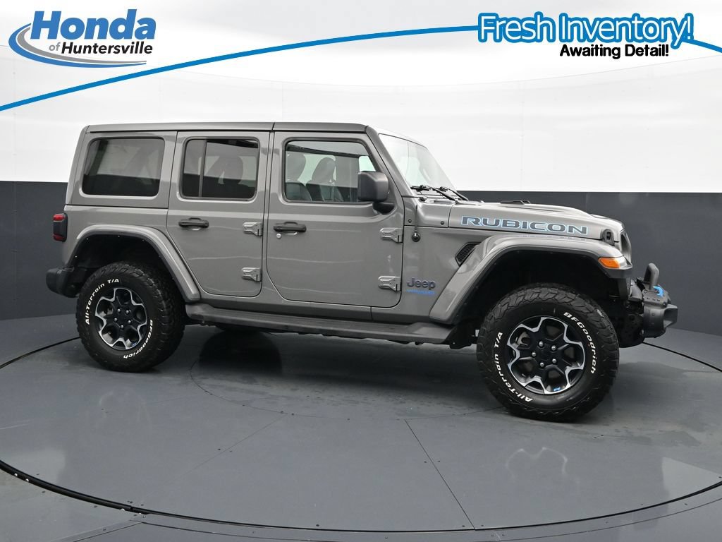 Used 2022 Jeep Wrangler Unlimited Rubicon 4xe w/ Steel Bumper Group AWD/4WD image 11