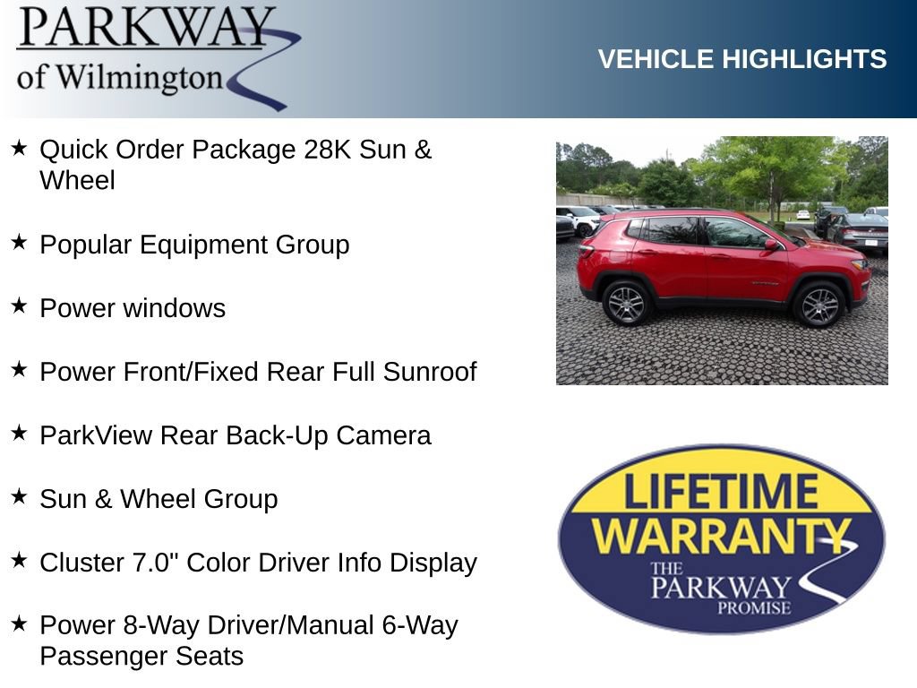 Used 2019 Jeep Compass Latitude w/ Popular Equipment Group FWD image 9