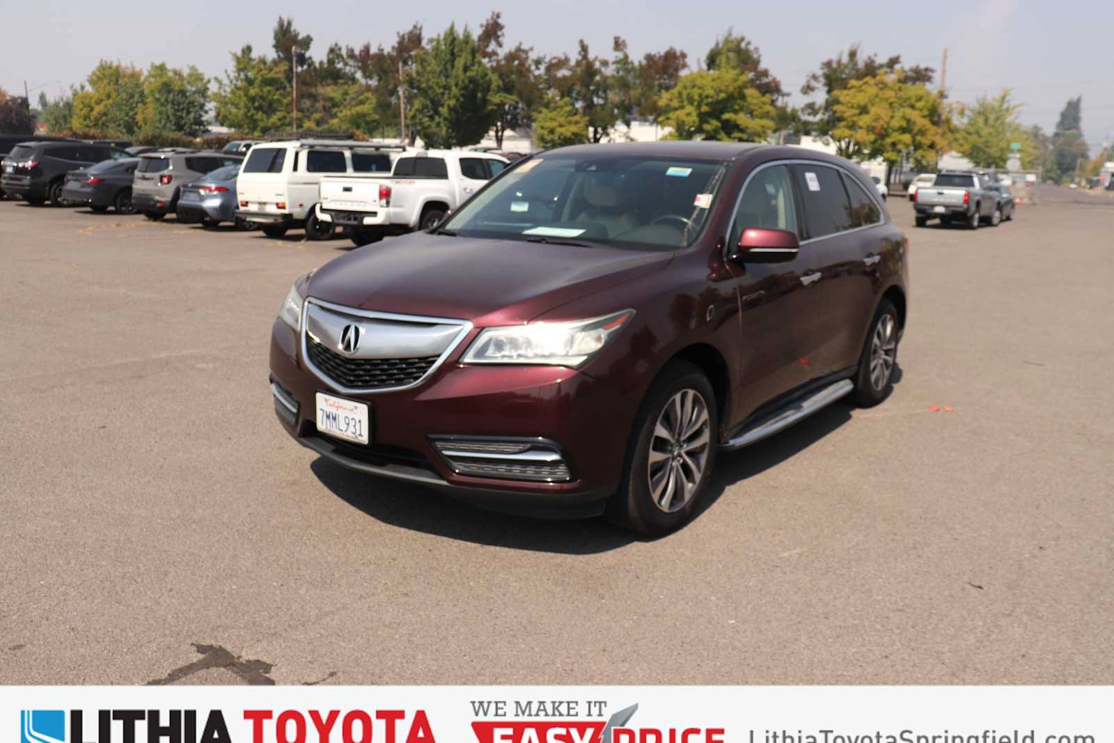 Used 2016 Acura MDX w/ Technology Package AWD/4WD image 1