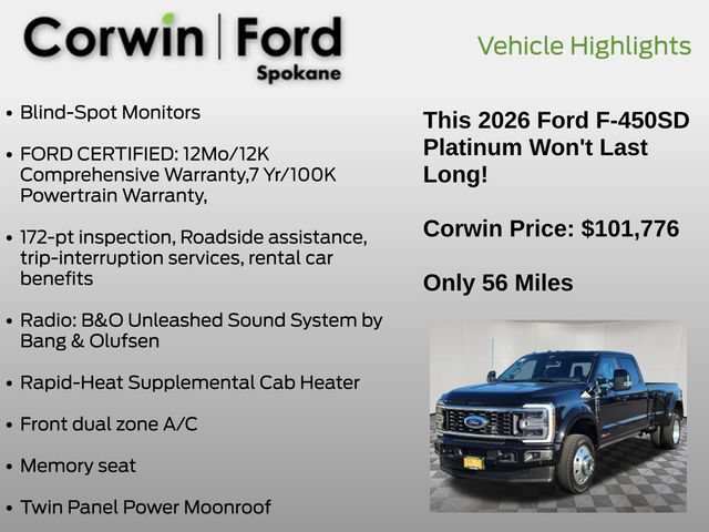 Certified 2026 Ford F450 Platinum AWD/4WD image 7