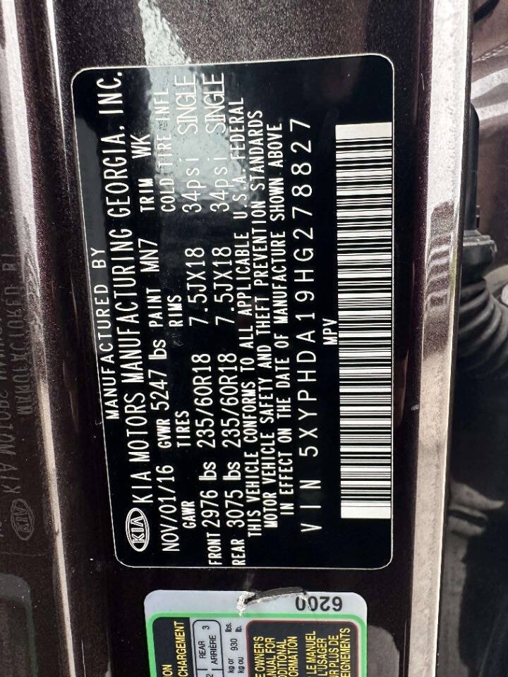 Used 2017 Kia Sorento EX AWD/4WD image 40