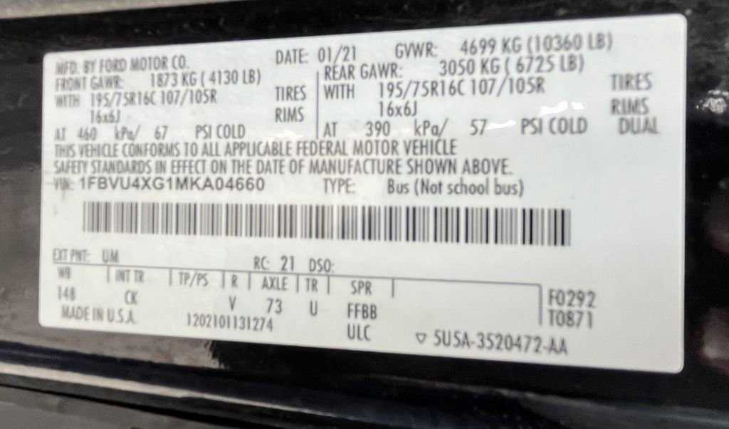 Used 2021 Ford Transit 350 XLT image 13