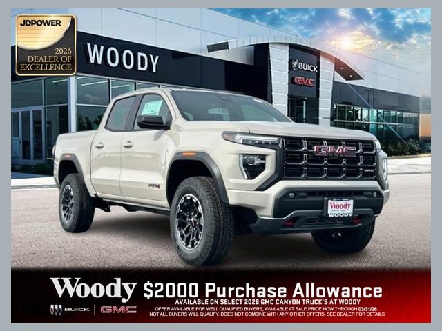 New 2026 GMC Canyon AT4 w/ AT4 Premium Package AWD/4WD image 1