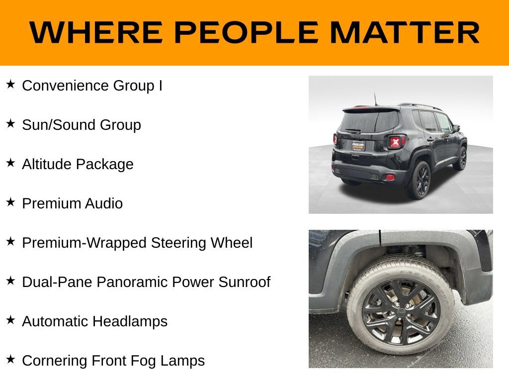 Used 2023 Jeep Renegade Altitude w/ Sun/Sound Group image 41