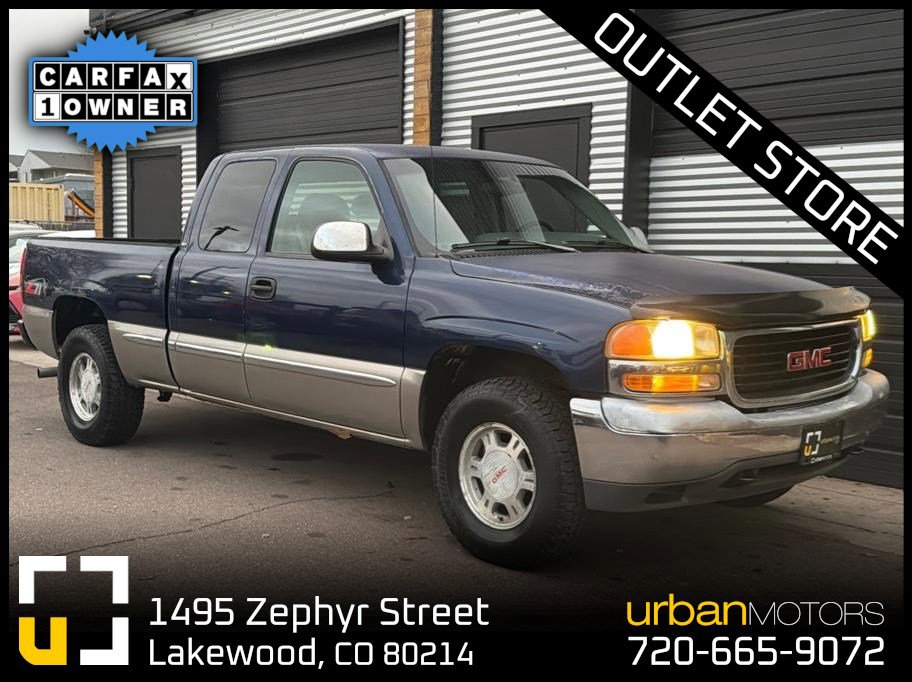 Used 1999 GMC Sierra 1500 4x4 Extended Cab w/ Marketing Option Pkg