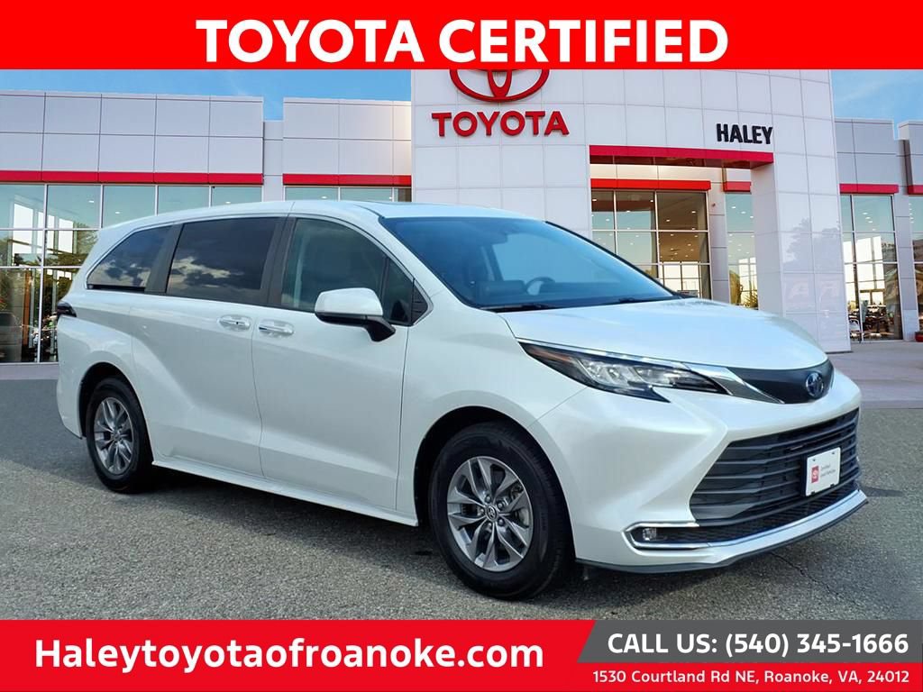 Certified 2023 Toyota Sienna XLE