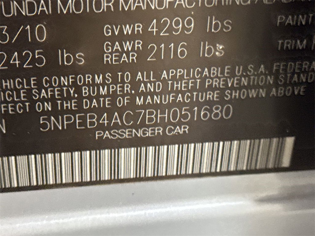 Used 2011 Hyundai Sonata GLS image 26