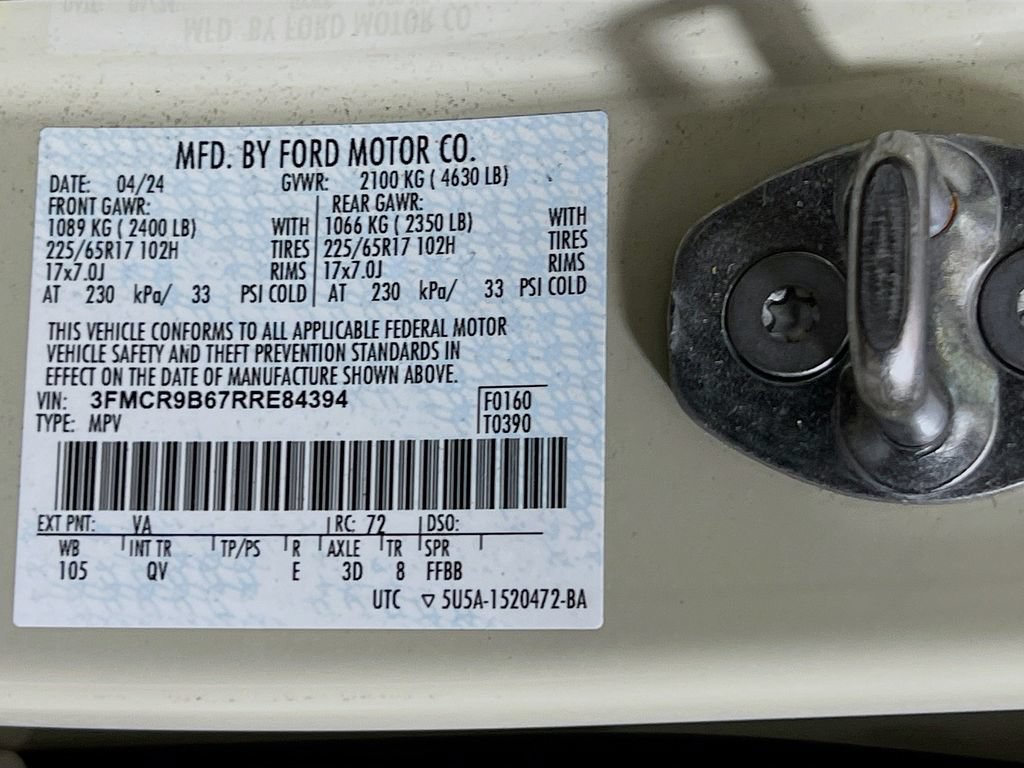 Certified 2024 Ford Bronco Sport Big Bend AWD/4WD image 35