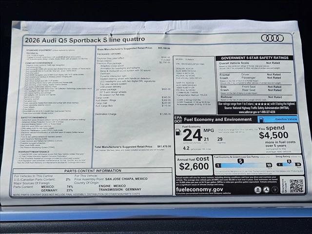 New 2026 Audi Q5 Premium Plus AWD/4WD image 18
