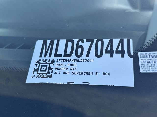 Used 2021 Ford Ranger XLT w/ Tremor Off-Road Package AWD/4WD image 36