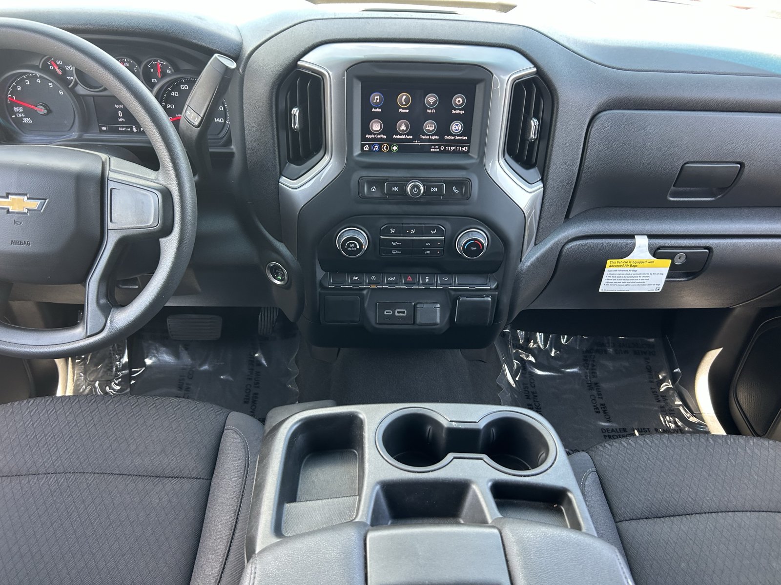 Used 2024 Chevrolet Silverado 1500 Custom w/ Turbomax Blackout Package RWD image 15