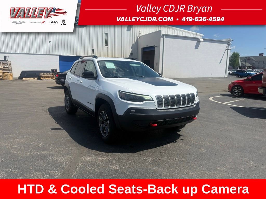 Used 2022 Jeep Cherokee Trailhawk w/ Premium Leather Package