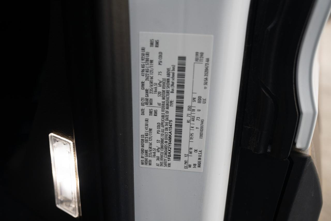 Used 2021 Ford Transit 350 XLT image 37