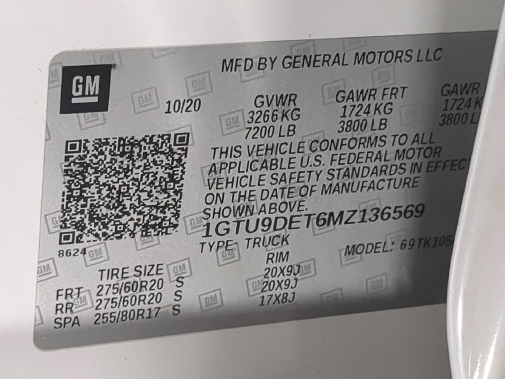 Used 2021 GMC Sierra 1500 SLT w/ SLT Premium Plus Package AWD/4WD image 42