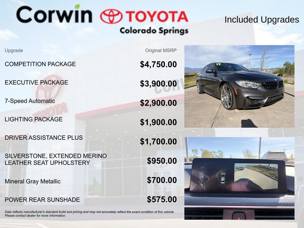 Used 2017 BMW M3 RWD image 4