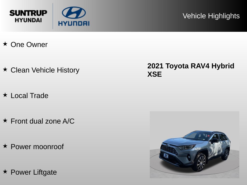 Used 2021 Toyota RAV4 XSE w/ XSE Grade Weather Package AWD/4WD image 8