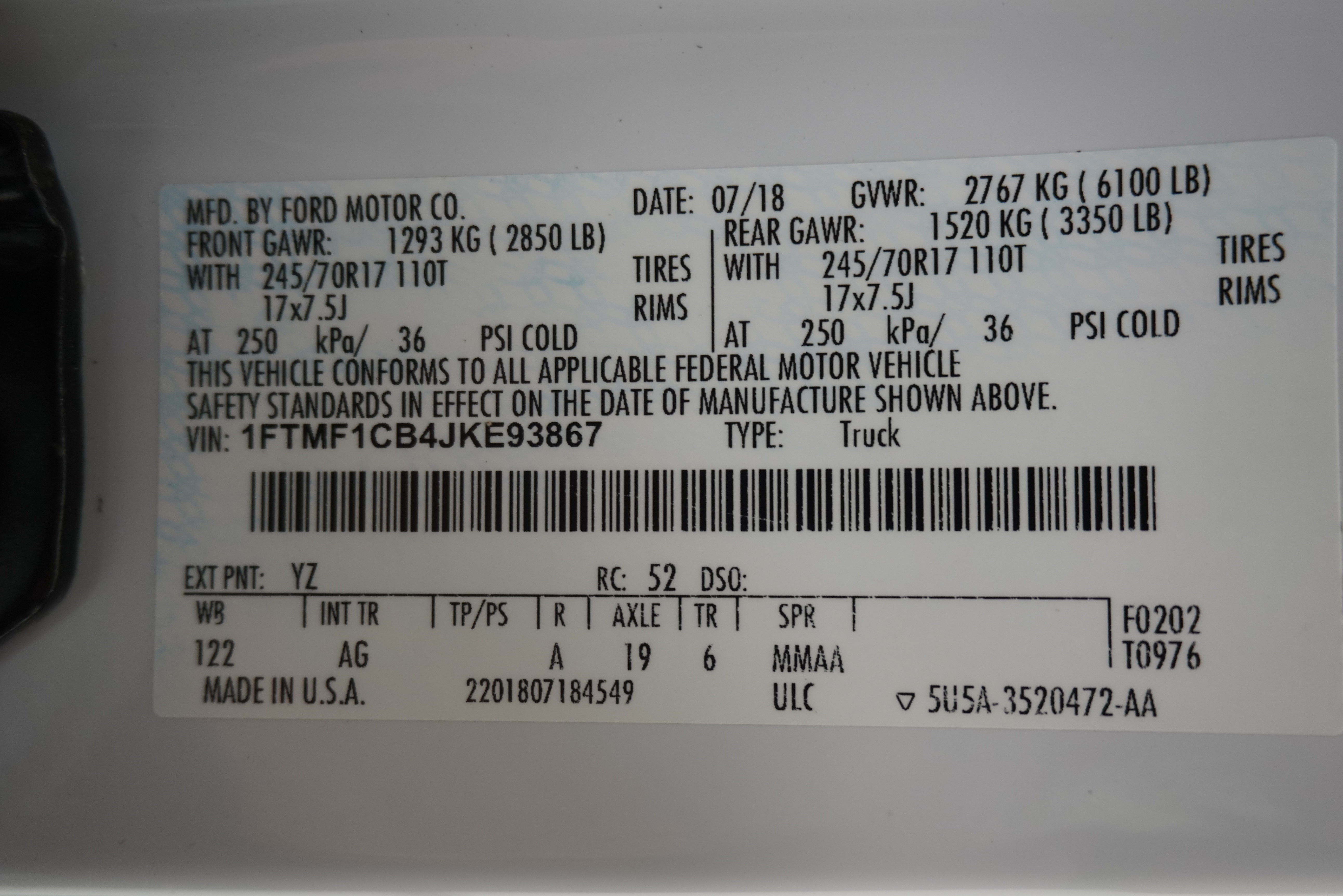 Used 2018 Ford F150 XL RWD image 27